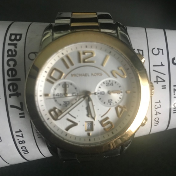 Michael Kors Two-tone Women’s Stainless Steel Chronograph Watch MK5748 main image 10